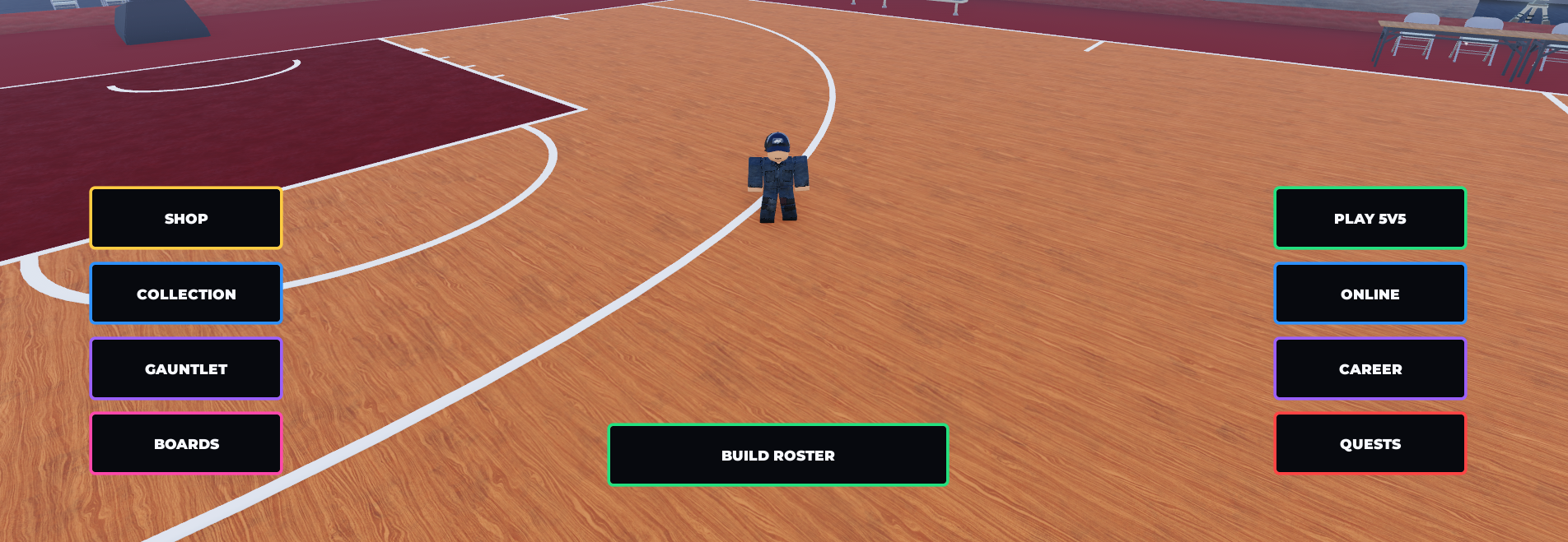 Build a Basketball Team game mode hub